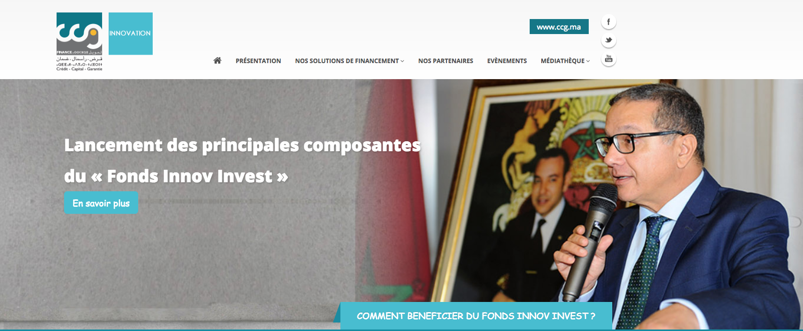 La CCG lance un site Web dédié au Fonds Innov Invest