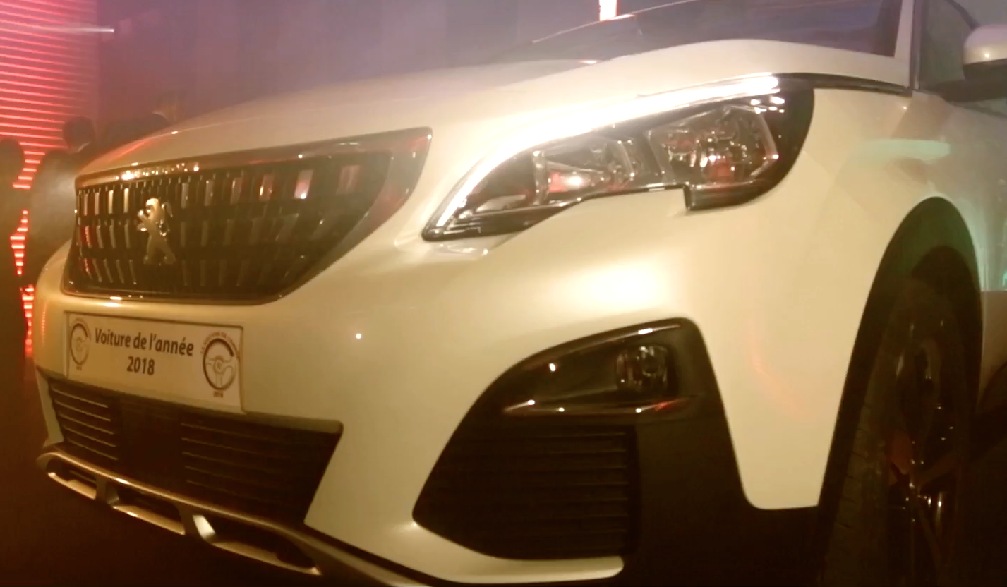 Voiture de l’année 2018 : le sacre de Peugeot 3008 (Vidéo)