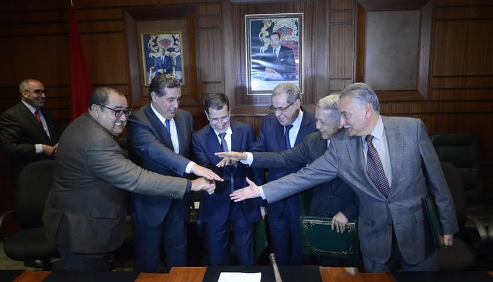Les partis de la coalition gouvernementale signent la Charte de la majorité