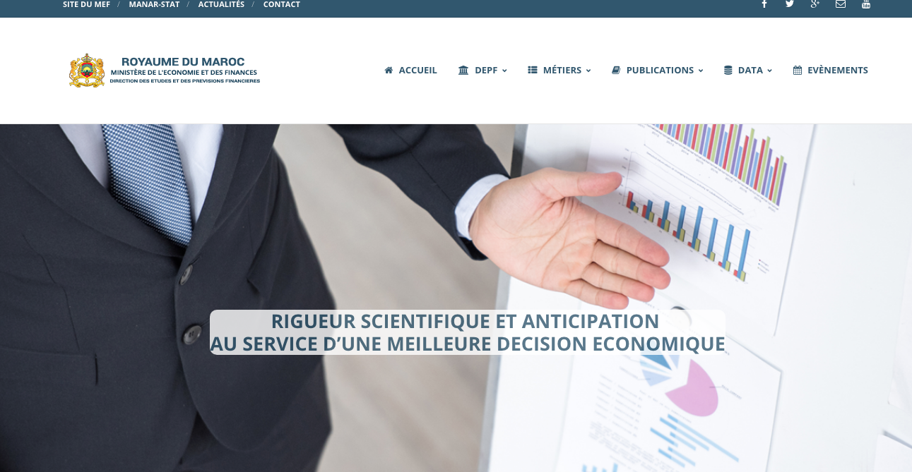 La DEPF lance son nouveau site web
