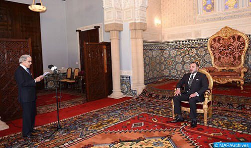 Le Roi reçoit Jouahri à Al Hoceima