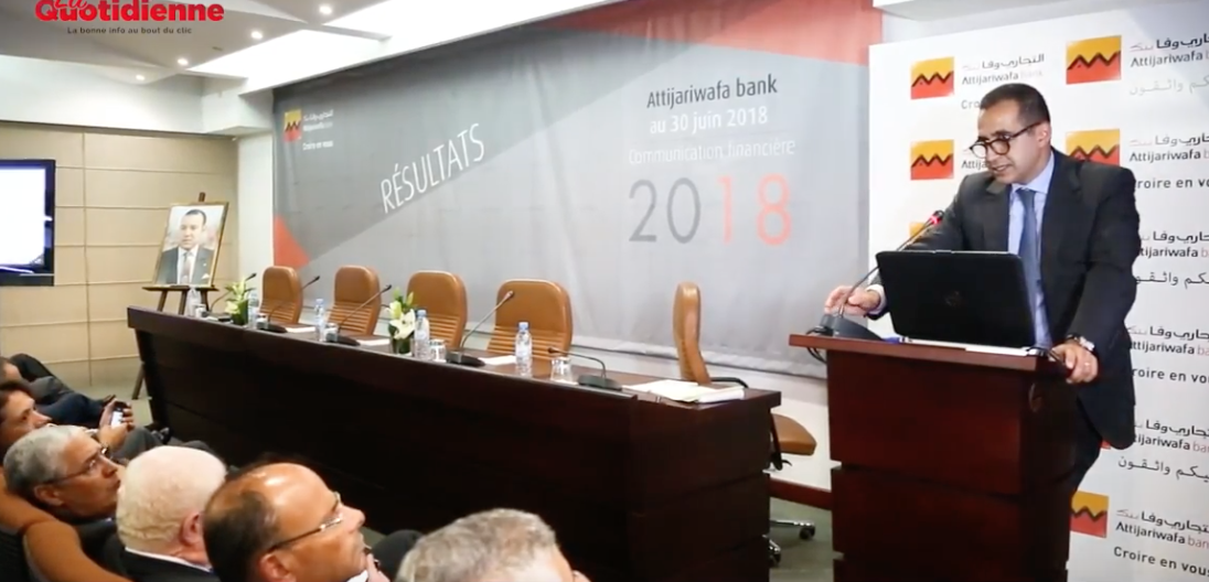 Attijariwafa bank présente ses résultats au S1-2018