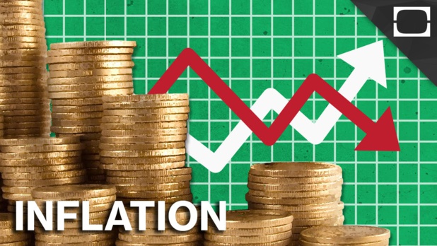 Une inflation négative durant le moins de janvier