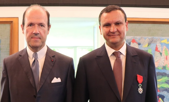 Mohamed Bachiri, DG de la Somaca, reçoit la Légion d’Honneur