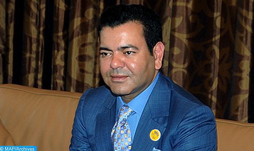 Le Prince Moulay Rachid reçoit le Grand-Duc héritier de Luxembourg et son épouse