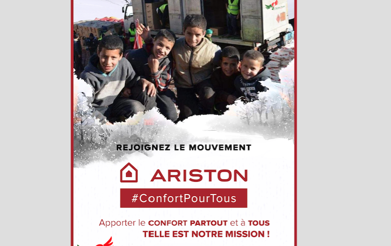 L’italien Ariston se mobilise contre le froid dans les régions reculées du Royaume