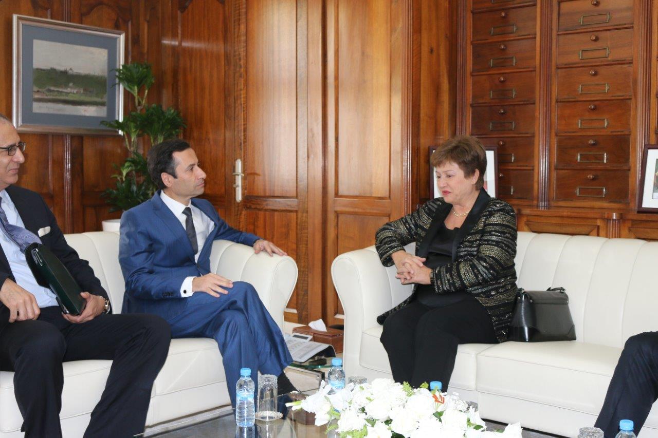 La DG du FMI au Maroc pour préparer les assemblées générales de 2021 à Marrakech