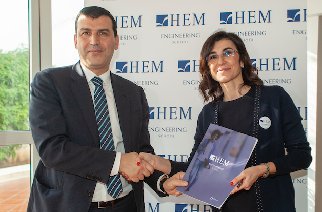 HEM lance «HEM Engineering School»