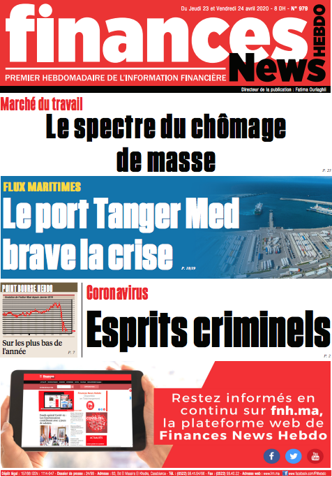 Disponible en téléchargement : Finances News Hebdo des 23/24 avril 2020