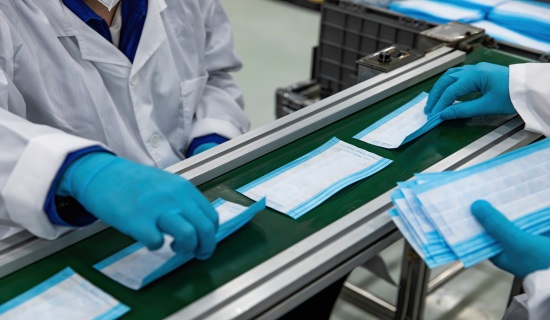 Covid-19: L’usine de la Gendarmerie royale a produit 17 millions de masques depuis Février