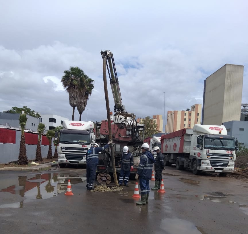 La Lydec s’est mobilisée face aux dernières fortes pluies