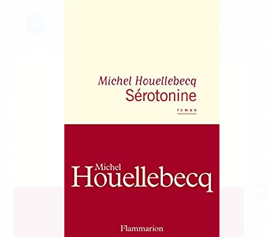 Un jour, une œuvre : «Sérotonine», de Michel Houellebecq