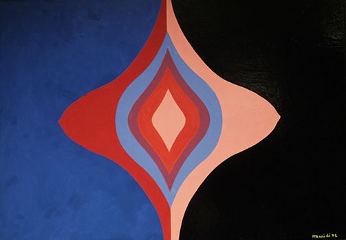 Un jour, une œuvre : Mohamed Hamidi, l’abstraction en formes libres