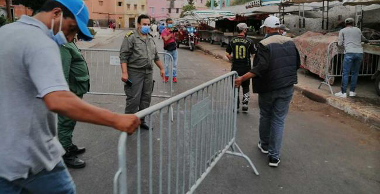 Covid-19 Maroc : Les autorités bouclent des quartiers à Sidi Bernoussi