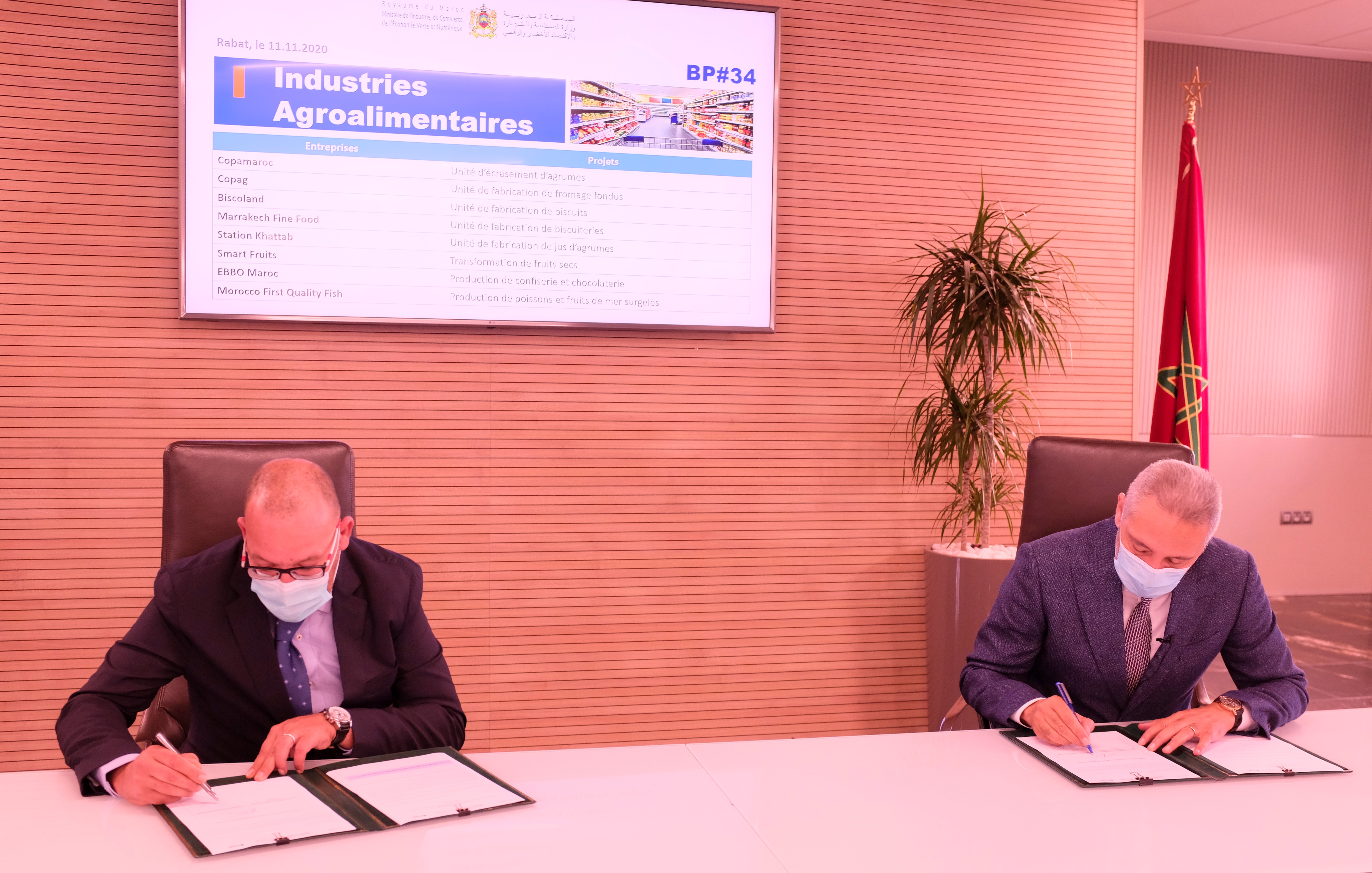 Relance industrielle : 17 conventions d’investissement signées pour 857 MDH