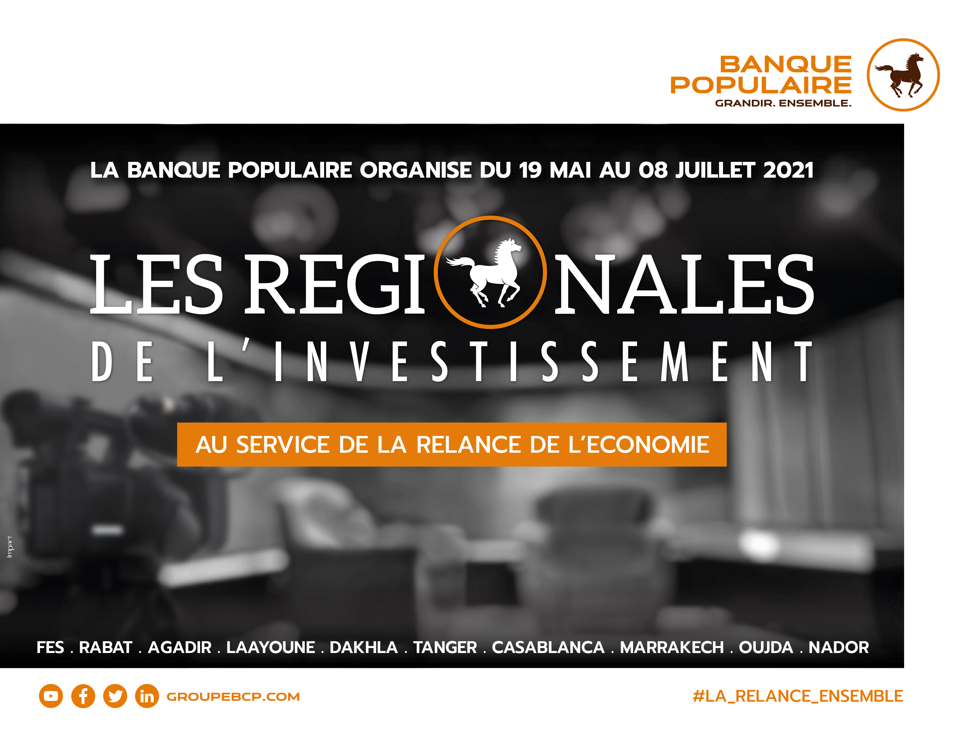 Les Régionales de l’Investissement : La Banque Populaire se mobilise pour accompagner la relance économique