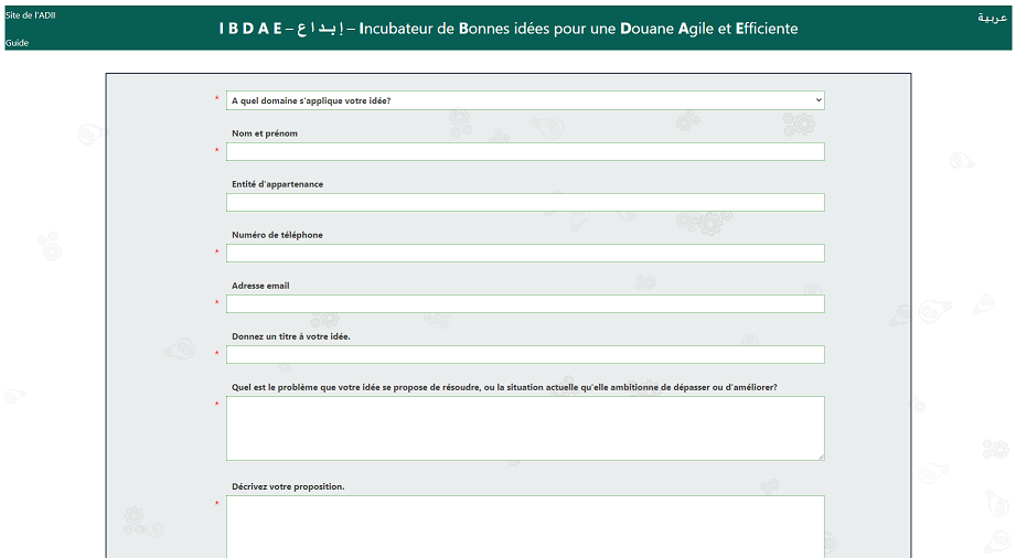 Douane: lancement d'une plateforme d'Open innovation