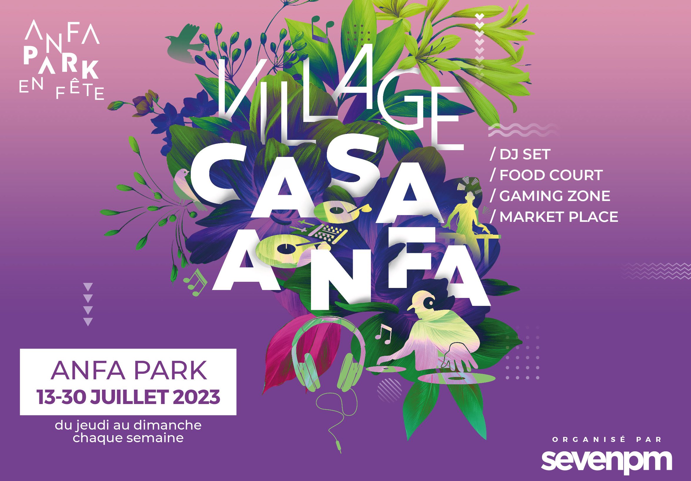Anfa Park en fête : Un été électro-choc !