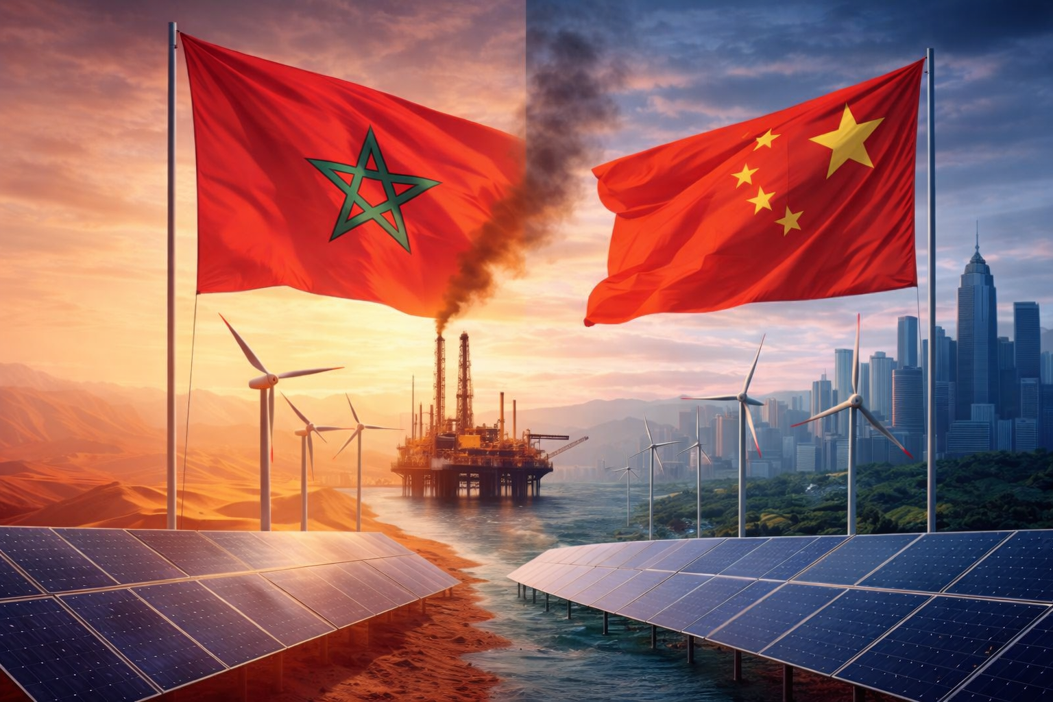 Contraintes énergétiques - Ambitions vertes : le parallèle stratégique Chine-Maroc