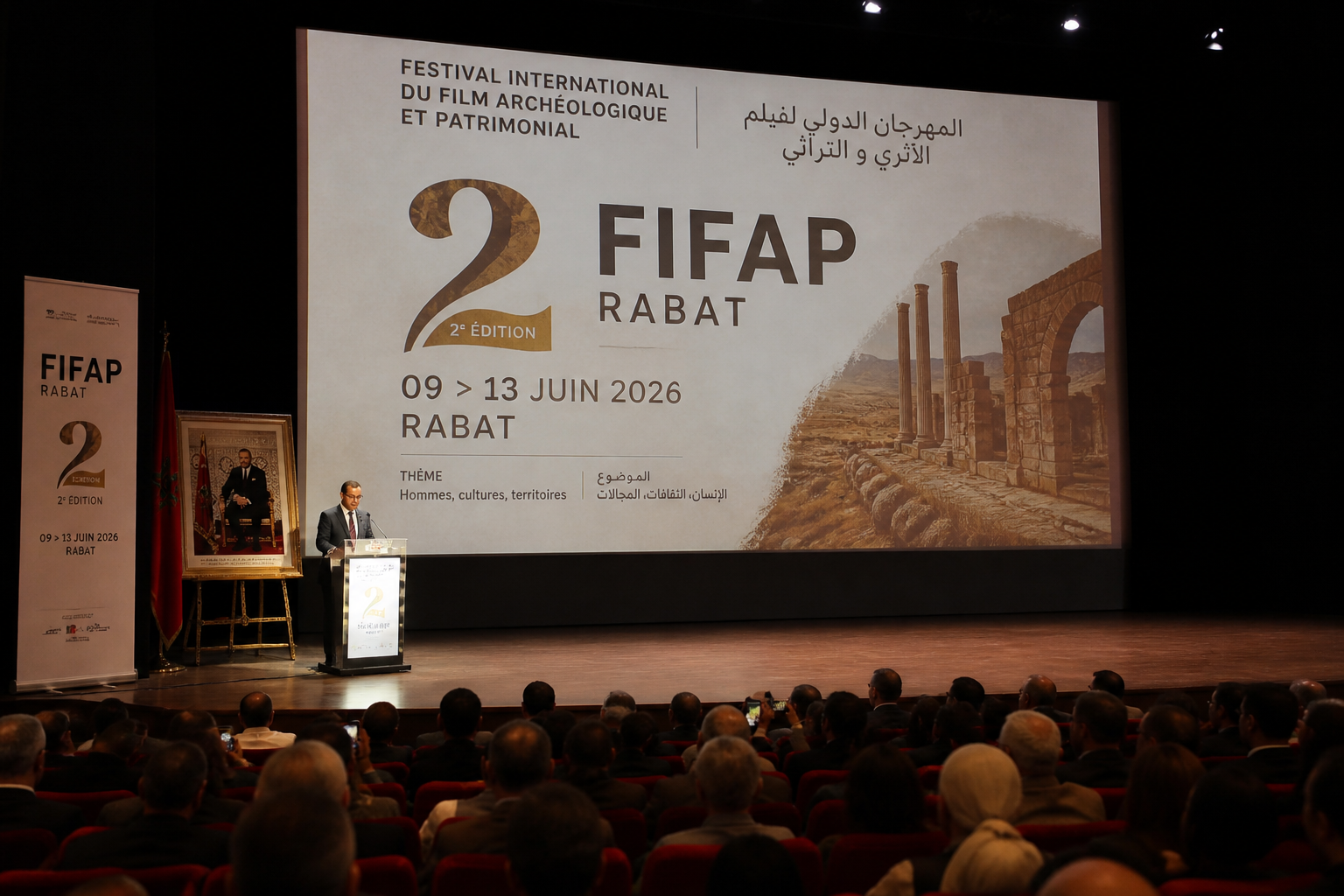Le Festival international du film archéologique et patrimonial revient à Rabat du 9 au 13 juin