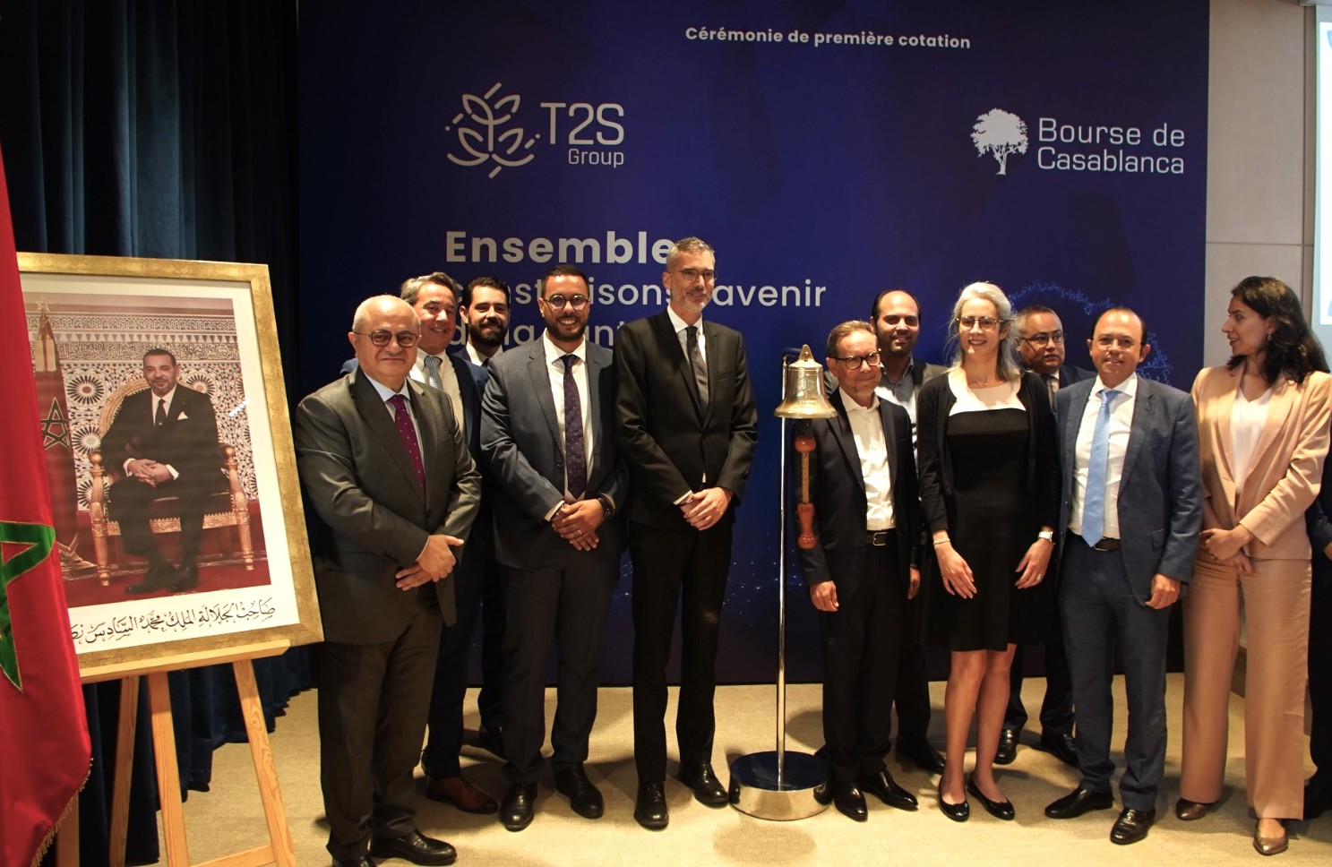 T2S réussit son entrée en Bourse avec plus de 111.000 investisseurs