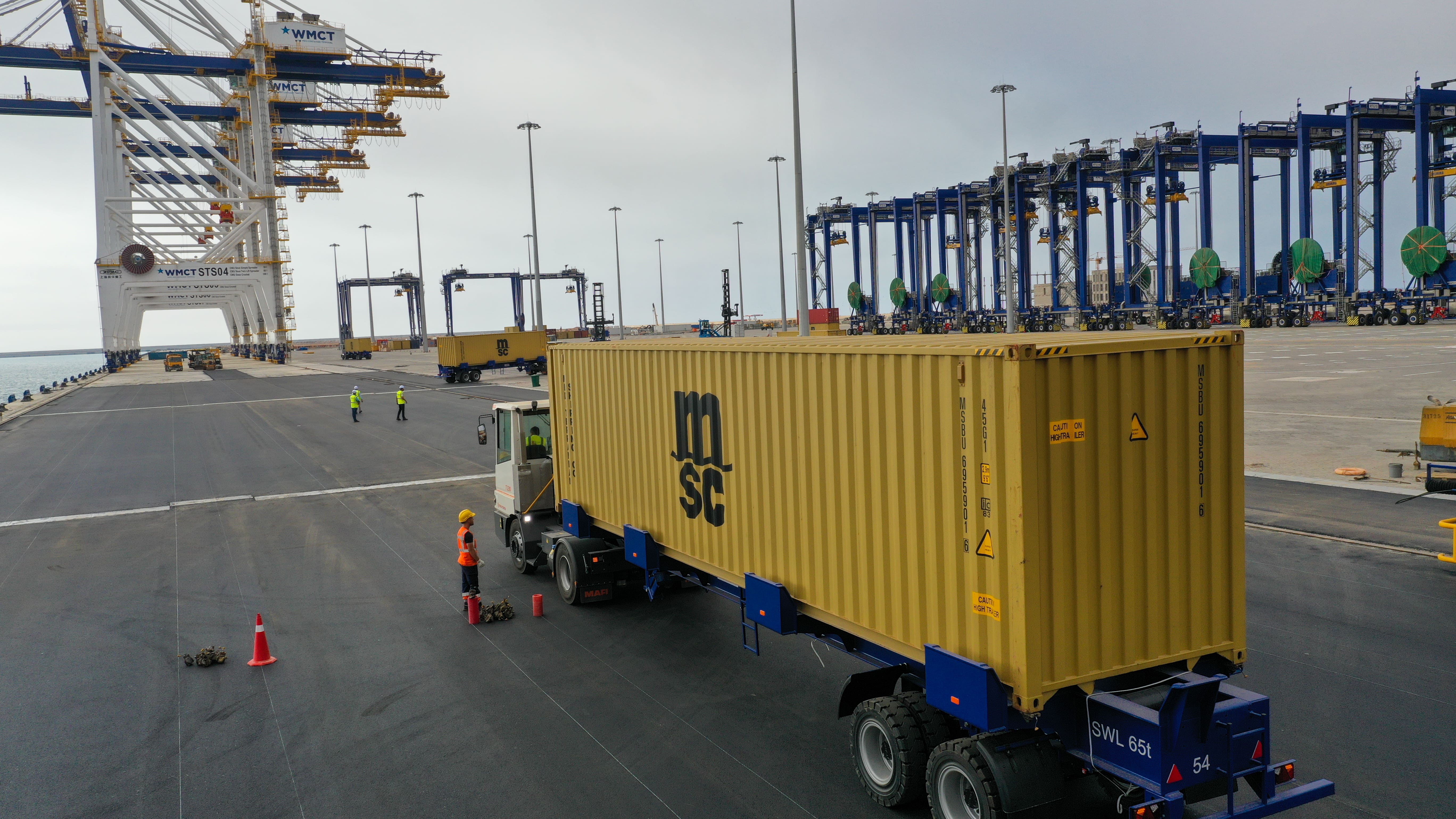 Le Terminal Est du complexe portuaire Nador West Med est désormais opérationnel